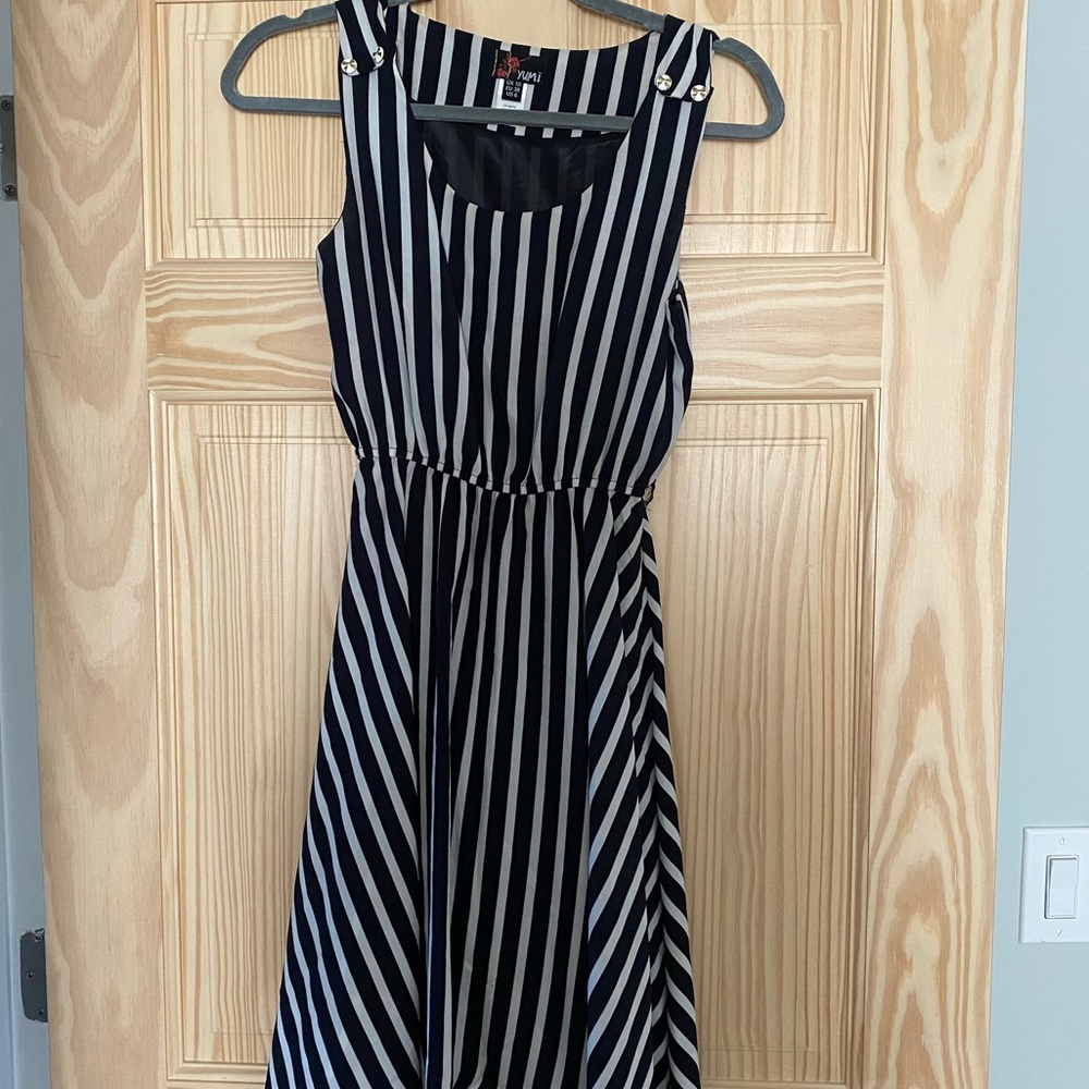 Nautical Stripe Summer Dress
